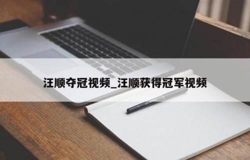 汪顺夺冠视频_汪顺获得冠军视频