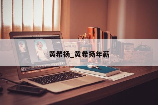 黄希扬_黄希扬年薪
